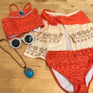 Disney Official Moana Swim Set